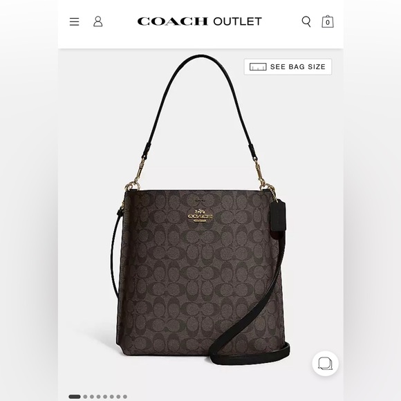 Coach Bucket Bag - Picture 1 of 7